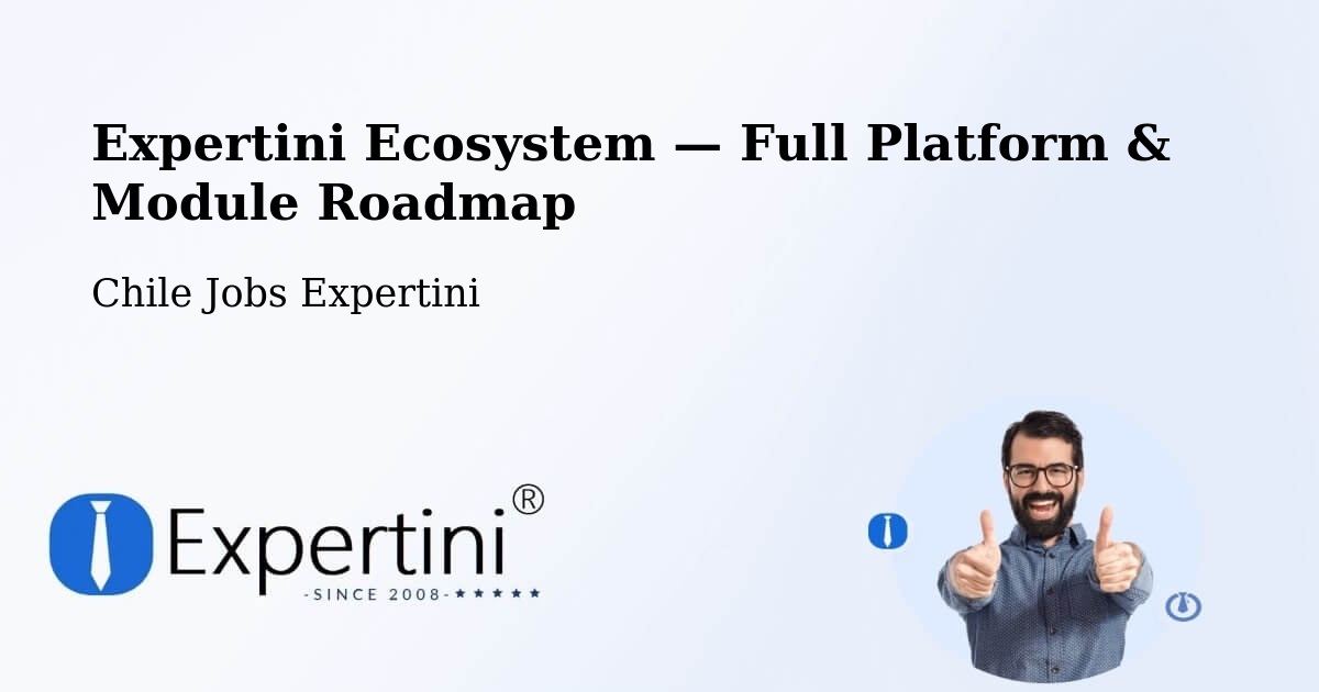 Expertini Ecosystem — Full Platform & Module Roadmap – Coínco